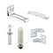 Prime-Line Bi-Fold Door Hardware Repair Kit, 3/8 in. Cap x 7/16 in. Base Diameter (Single Pack) N 7529 - alternate 1